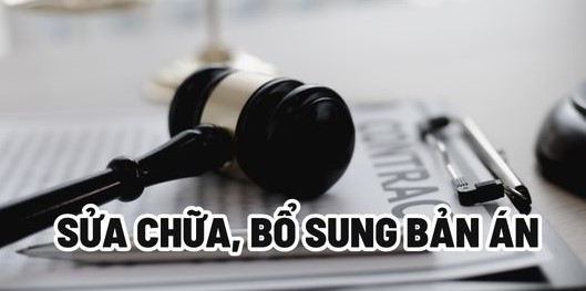 Sua chua bo sung ban an Tu van ho tro phap ly nhanh