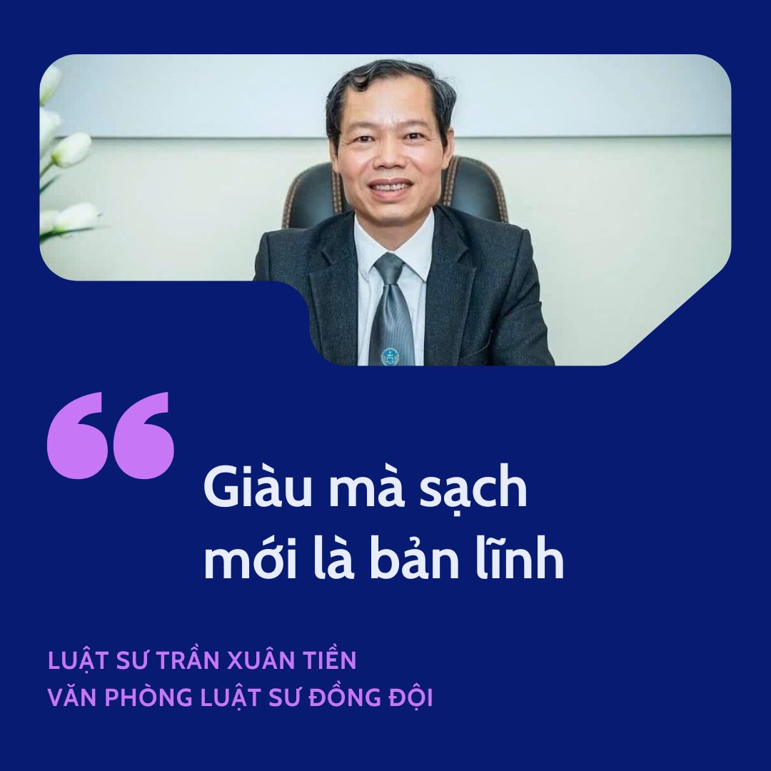 Bai dang Instagram hinh vuong trich dan truyen cam hung theo phong cach hinh hoc doanh nghiep mau xanh duong tim