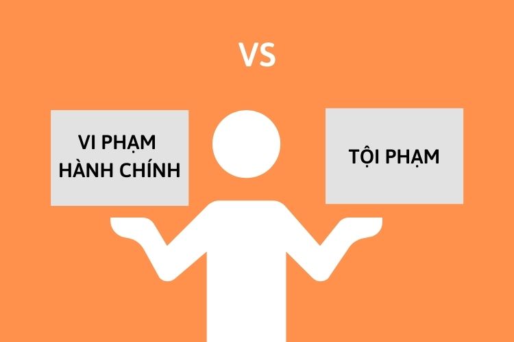 so sanh vi pham hanh chinh va toi pham