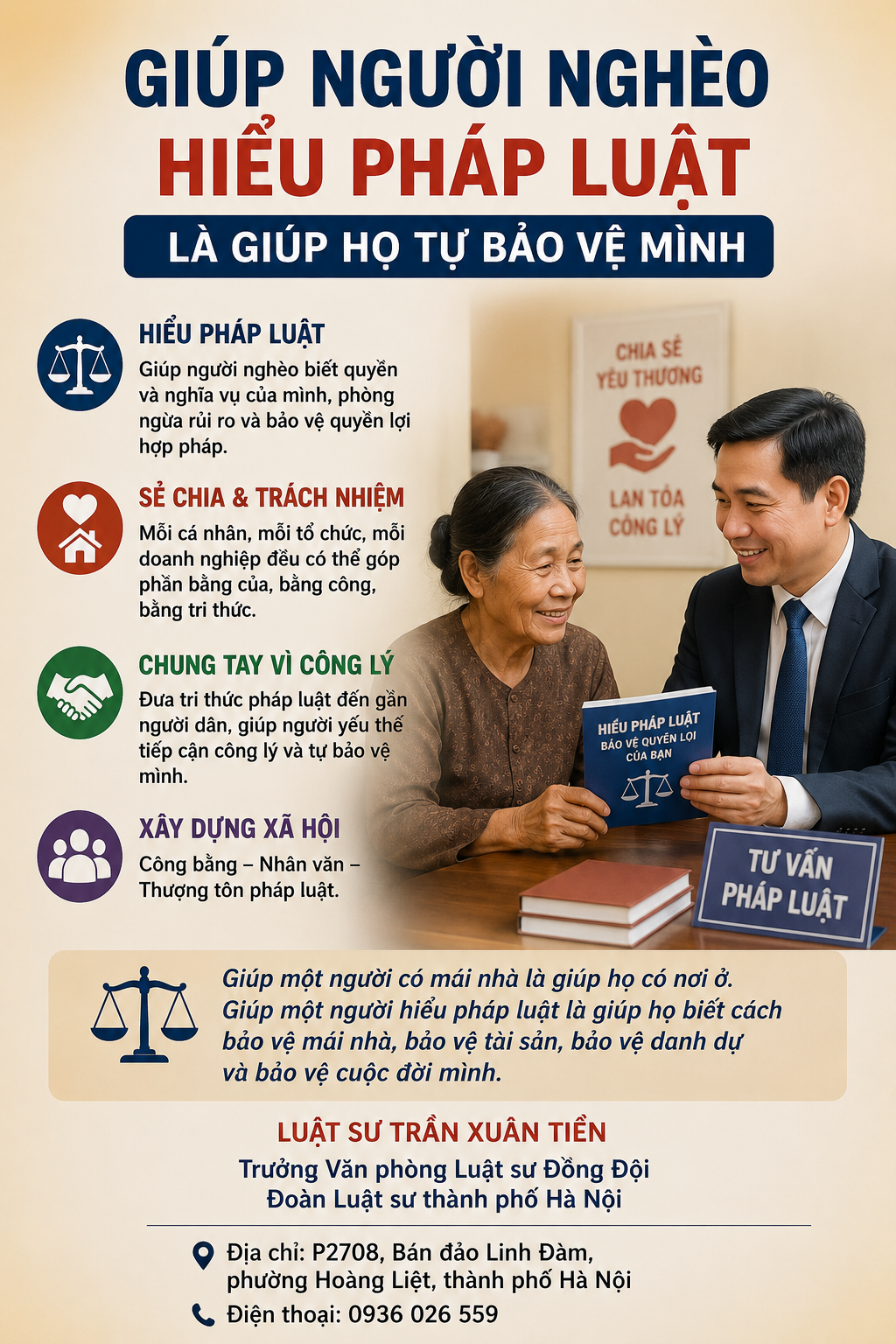 GIÚP NGƯỜI NGHÈO HIỂU PHÁP LUẬT LÀ GIÚP HỌ TỰ BẢO VỆ MÌNH 1 f5e4781d 333a 44ba b782 c51c55c21ea8